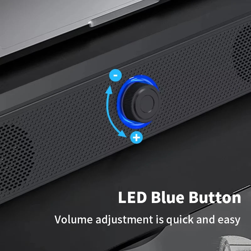 Long Wired Bluetooth Small Speaker Double Speakers High Volume