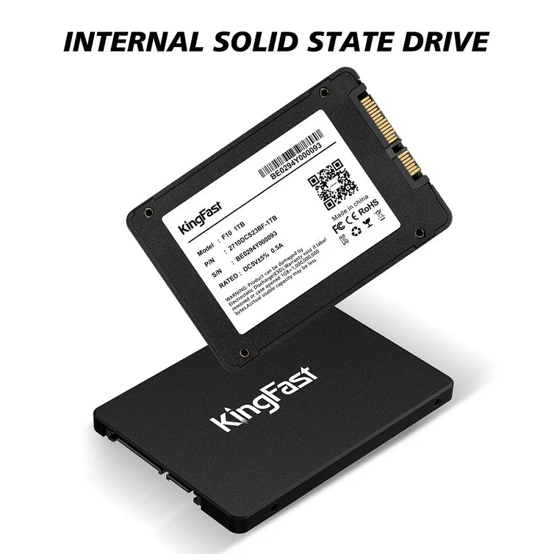 KingFast SSD 1TB 512gb 480gb 256gb 240 GB 128gb 120gb 2.5 Sata 3 Solid