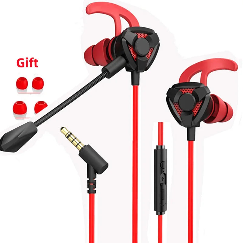 Headset Gamer Headphones Wired Earphone Gaming Earbuds With Mic For