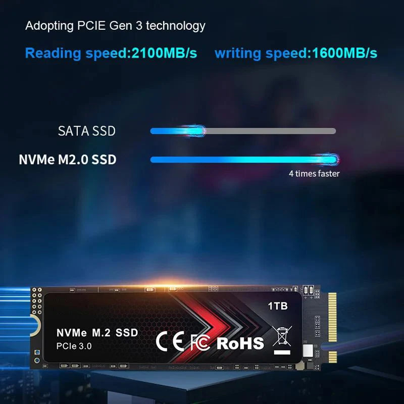 KOOTION 1TB 512GB 256GB NVME M.2 PCIe 3.0 SSD Gen3*4 Solid State Drive