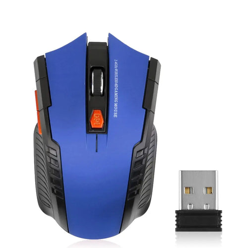 2.4G Wireless Mouse 1600DPI Optical Mouse Gamer for Computer 6 Buttons