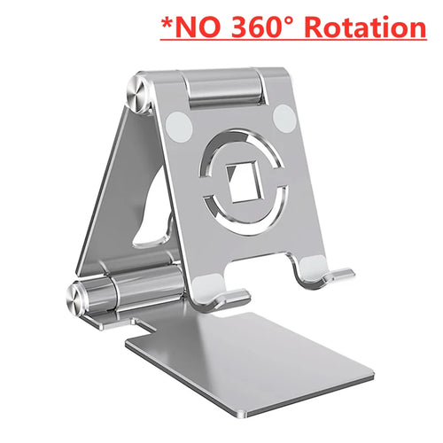 360 Tablet Desk Mobile Phone Holder Stand Adjustable Aluminum Alloy