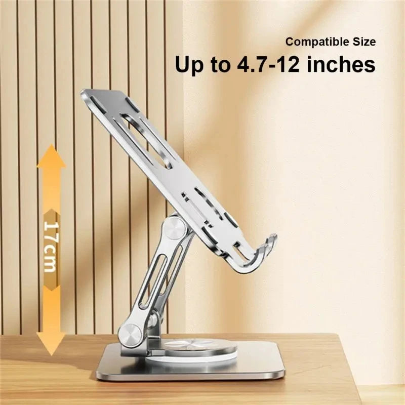 360 Tablet Desk Mobile Phone Holder Stand Adjustable Aluminum Alloy